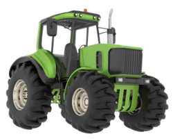 Big farming vehicle isolated on background. 3d rendering - illustration png