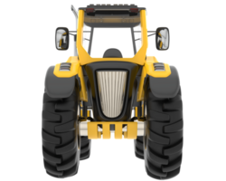 Big farming vehicle isolated on background. 3d rendering - illustration png