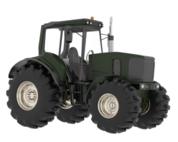 Big farming vehicle isolated on background. 3d rendering - illustration png