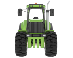 Big farming vehicle isolated on background. 3d rendering - illustration png