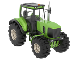 Big farming vehicle isolated on background. 3d rendering - illustration png