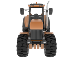 Big farming vehicle isolated on background. 3d rendering - illustration png