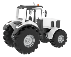 Big farming vehicle isolated on background. 3d rendering - illustration png