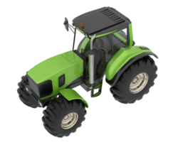 Big farming vehicle isolated on background. 3d rendering - illustration png