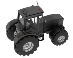 Big farming vehicle isolated on background. 3d rendering - illustration png