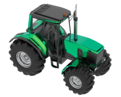 Big farming vehicle isolated on background. 3d rendering - illustration png