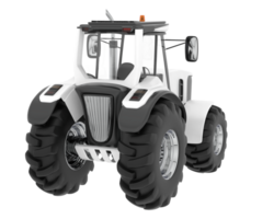 Big farming vehicle isolated on background. 3d rendering - illustration png