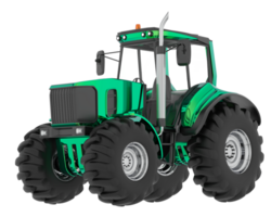 Big farming vehicle isolated on background. 3d rendering - illustration png