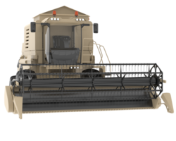 moissonneuse isolé sur Contexte. 3d le rendu - illustration png