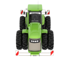 grand tracteur isolé sur Contexte. 3d le rendu - illustration png