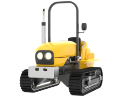 Mini Crawler isoliert auf Hintergrund. 3d Rendern - - Illustration png