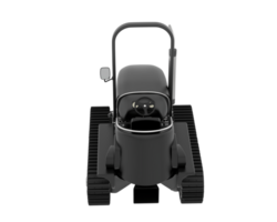 mini crawler geïsoleerd Aan achtergrond. 3d renderen - illustratie png