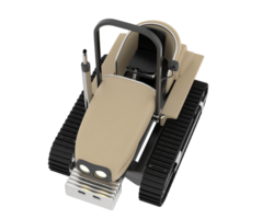 Mini Crawler isoliert auf Hintergrund. 3d Rendern - - Illustration png