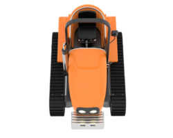 mini crawler geïsoleerd Aan achtergrond. 3d renderen - illustratie png