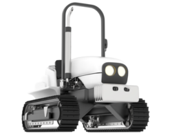 Mini Crawler isoliert auf Hintergrund. 3d Rendern - - Illustration png