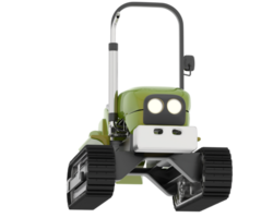 mini crawler geïsoleerd Aan achtergrond. 3d renderen - illustratie png