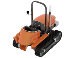 Mini crawler isolated on background. 3d rendering - illustration png