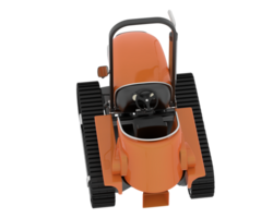 Mini crawler isolated on background. 3d rendering - illustration png
