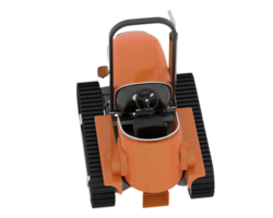 Mini Crawler isoliert auf Hintergrund. 3d Rendern - - Illustration png