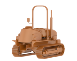 Mini Crawler isoliert auf Hintergrund. 3d Rendern - - Illustration png