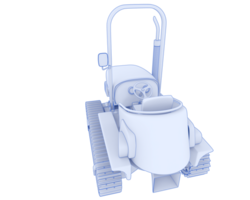 Mini crawler isolated on background. 3d rendering - illustration png