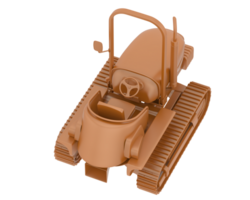 Mini crawler isolated on background. 3d rendering - illustration png