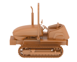 Mini crawler isolated on background. 3d rendering - illustration png