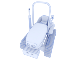 Mini crawler isolated on background. 3d rendering - illustration png