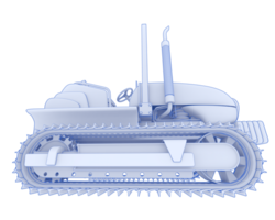 Mini crawler isolated on background. 3d rendering - illustration png