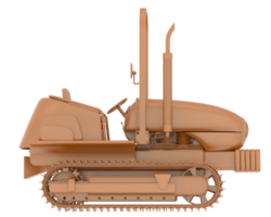Mini crawler isolated on background. 3d rendering - illustration png