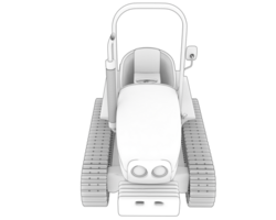 Mini crawler isolated on background. 3d rendering - illustration png