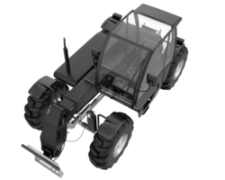 madera corte máquina aislado en antecedentes. 3d representación - ilustración png