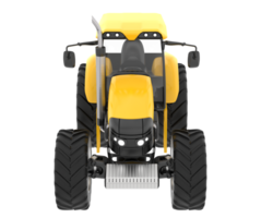 Big farming vehicle isolated on background. 3d rendering - illustration png