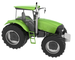 Big farming vehicle isolated on background. 3d rendering - illustration png