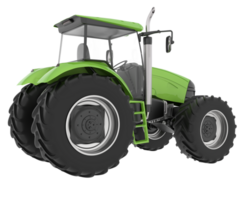 Big farming vehicle isolated on background. 3d rendering - illustration png