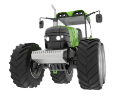 Big farming vehicle isolated on background. 3d rendering - illustration png