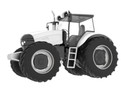 Big farming vehicle isolated on background. 3d rendering - illustration png