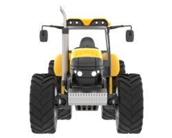 Big farming vehicle isolated on background. 3d rendering - illustration png