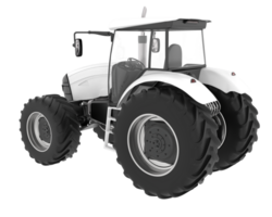 Big farming vehicle isolated on background. 3d rendering - illustration png