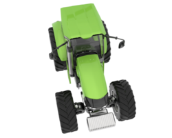 Big farming vehicle isolated on background. 3d rendering - illustration png