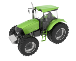 Big farming vehicle isolated on background. 3d rendering - illustration png