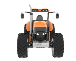 Big farming vehicle isolated on background. 3d rendering - illustration png