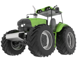 Big farming vehicle isolated on background. 3d rendering - illustration png