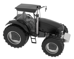 Big farming vehicle isolated on background. 3d rendering - illustration png