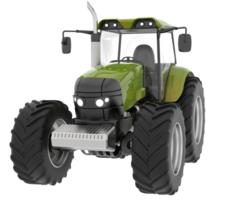 Big farming vehicle isolated on background. 3d rendering - illustration png