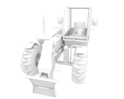 madera corte máquina aislado en antecedentes. 3d representación - ilustración png