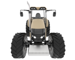 Big farming vehicle isolated on background. 3d rendering - illustration png