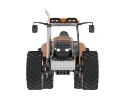 Big farming vehicle isolated on background. 3d rendering - illustration png