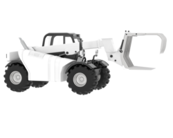 Forest machine isolated on background. 3d rendering - illustration png