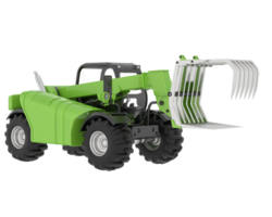 Forest machine isolated on background. 3d rendering - illustration png